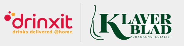 logos drinxit en drankenhandel klaverblad beerse
